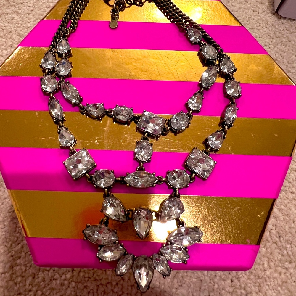 Baublebar Gold Choker Statement Necklace